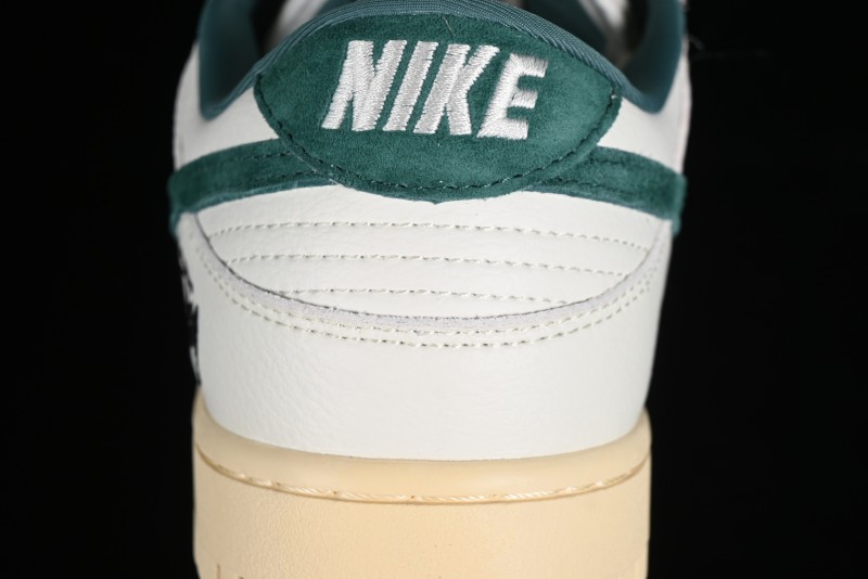 Nike SB Dunk Low Stussy Collaboration Beige Green Mini Swoosh Anniversary Custom Low-Top Casual Sneakers - CF3688-006