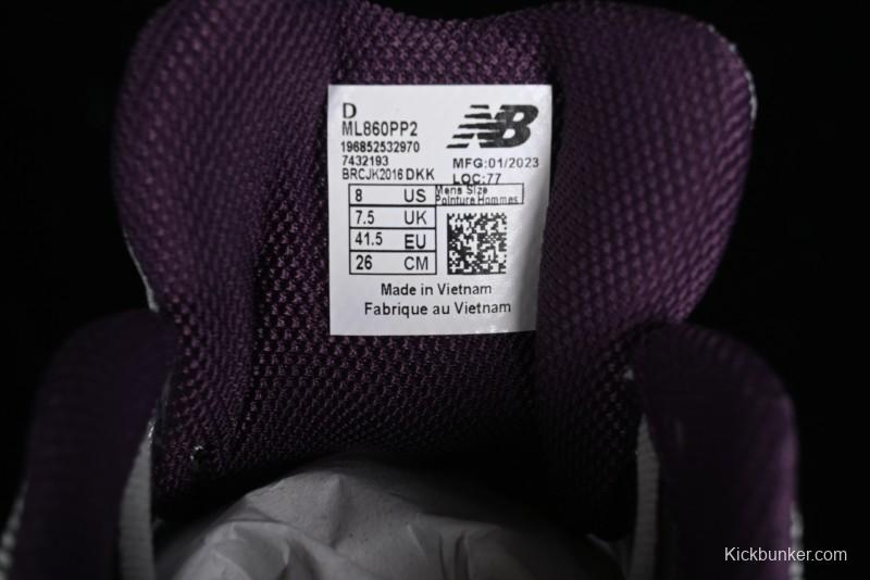 New Balance 860V2 Classic Retro Dad Style Casual Running Shoes - ML860PP2