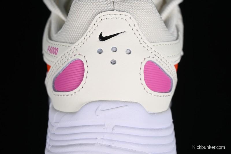 Nike P-6000 Retro Casual Sneakers Dad Shoes with Layered Design and Lightweight Body - CW1351-100