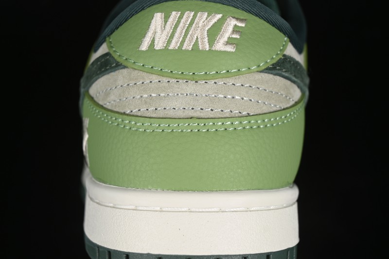 Nike SB Dunk Low UN Collaboration - Flying Spring Green Anniversary High-End Custom Low-Top Casual Skate Shoes - JH8310-959