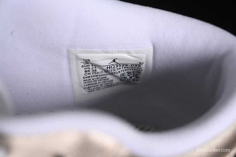 Nike Air Jordan 1 Low Retro Basketball Shoes Platinum - HQ3529-099