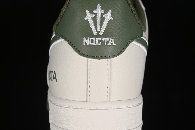 Nike Nocta x Nike Air Force 1 '07 Low Casual Sneakers in Beige Green - NO0224-027