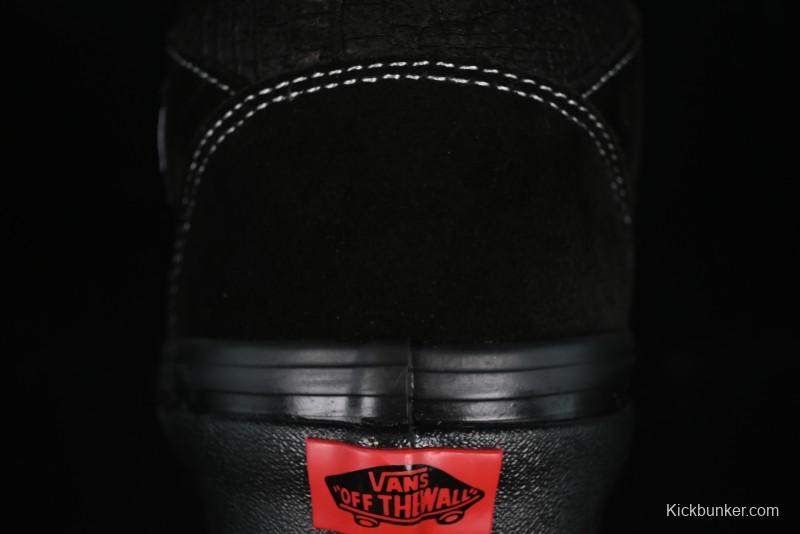 Vans Half Cab 33 DX Black Knight Anaheim Classic Retro Skate Shoes - VN0A5KX6BKA