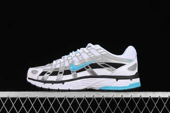 Nike P-6000 Prm Retro Casual Sneakers with Lightweight Design - CD6406-103