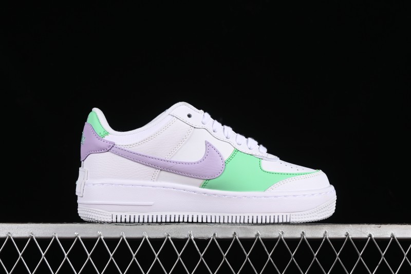 Nike Air Force 1 Shadow Low-Top Sneakers with Lightweight EVA Midsole and Anti-Slip RB Rubber Outsole - CU8591-103