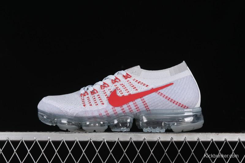 Nike Vapormax Flyknit Breathable Casual Running Shoes with Full-Length Air Cushion - 849558-006