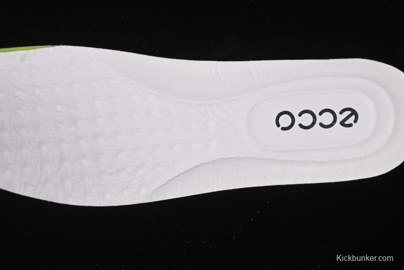 ECCO 2024 New Fashion Simple Versatile Genuine Leather White Sneakers - 61881301002