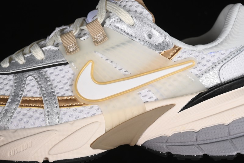 Nike V2K Runtekk 3XL Retro Low-Top Running Shoes with Shock Absorption and Anti-Slip Design - HJ7245-100