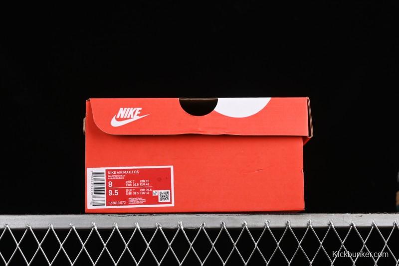 Nike Air Max 1 Retro Running Shoes with Half-Sole Air Cushion - FZ3610-072