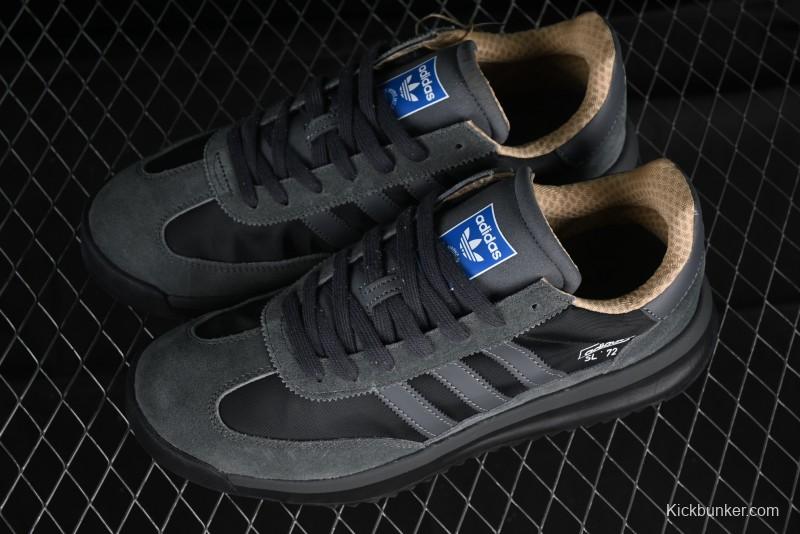 Adidas Originals SL 72 Retro Running Shoes with Ecotex Tongue and EVA Midsole - IH5569