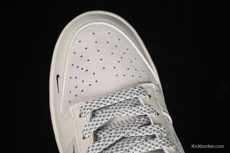 Nike SB Dunk Low Stussy Collaboration - Anniversary High-End Custom Low-Top Casual Sneakers - XY1688-016