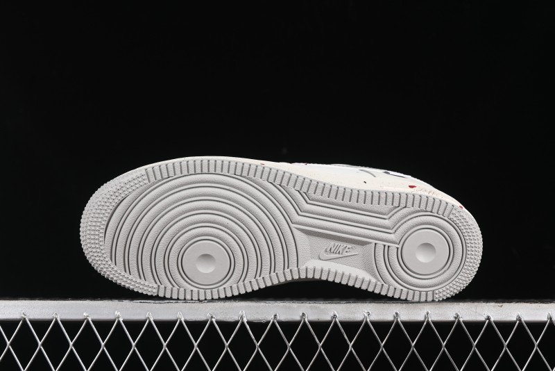 Nike Air Force 1 '07 Low Halloween Edition "Mercury Spider" Casual Sneakers - FB1893-333