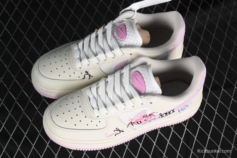 Nike Air Force 1 '07 Low Halloween Edition "Devil's Wings" Casual Sneakers - FB1839-121