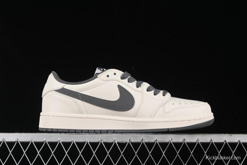 Nike Travis Scott x Fragment Design x Air Jordan 1 Low OG SP AJ1 Retro Casual Sneakers - LJ5188-024