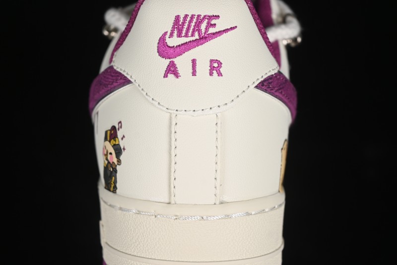 Nike Air Force 1 '07 Low x Capybara "Flute Blowing Boy" Casual Lace-Up Sneakers - LV0506-660
