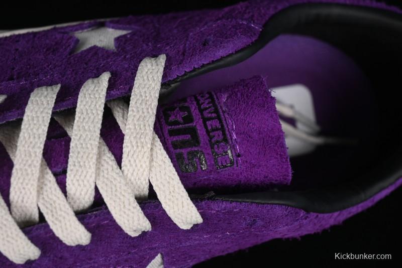 Converse One Star Pro Retro Skateboard Shoes in Purple - A08141C