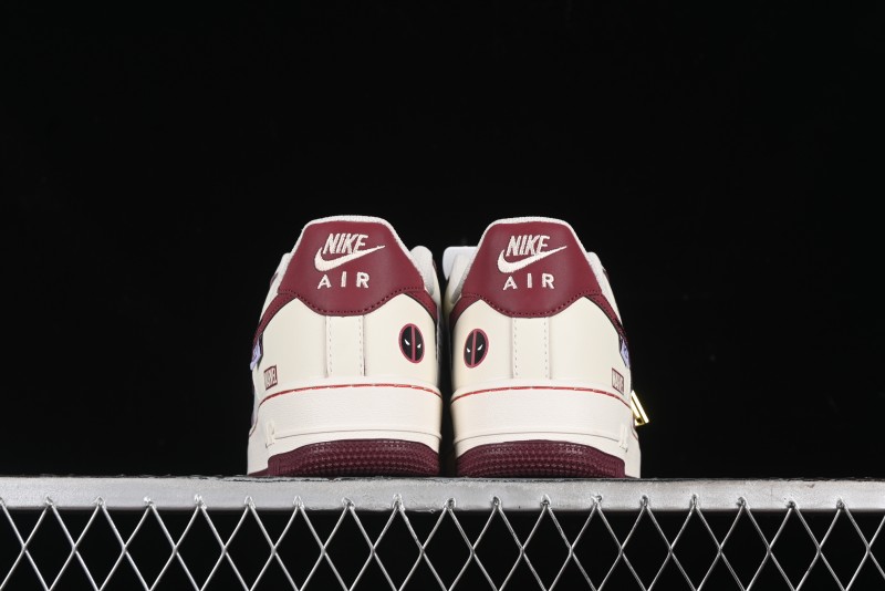 Nike Air Force 1'07 Low "Deadpool" Marvel Series Deadpool Casual Sneakers - FB1839-512