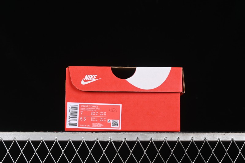 Nike Classic Cortez Leather Retro Running Shoes - FV5420-001