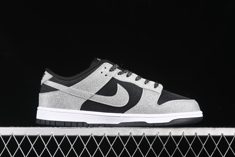 Nike SB Dunk Low Black Reverse Starry Sky Anniversary High-End Custom Low-Top Casual Skate Shoes - KK1333-003