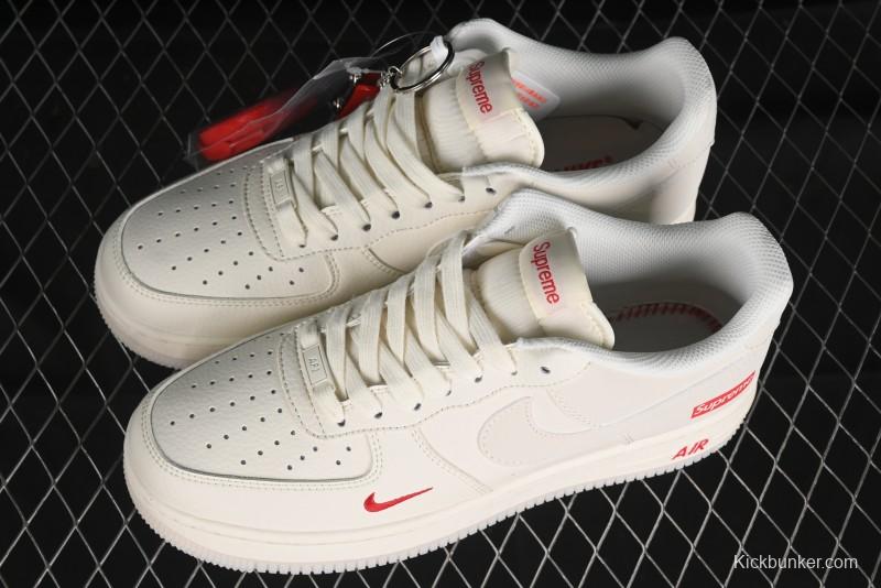 Nike Air Force 1 '07 Low Supreme White Crystal Casual Sneakers - BB7577-214