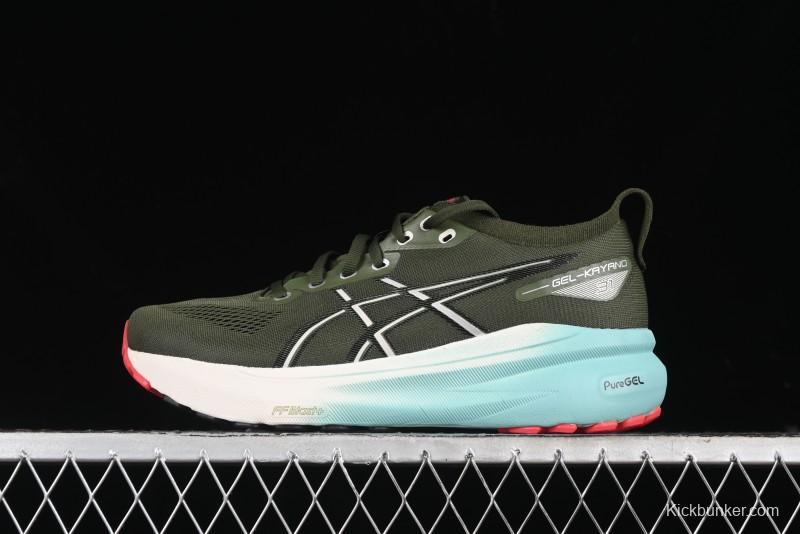 ASICS Gel-Kayano 31 Running Shoes with GEL Cushioning and FLYTEFOAM BLAST Technology - 1011B867-301