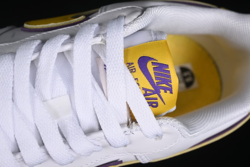 Nike Air Force 1 '07 Low Kobe Full-Grain Leather Casual Sneakers with Full-Length Air Cushion - FZ1151-100