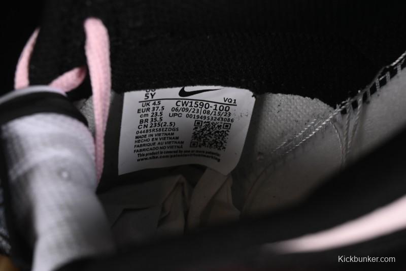 Nike Dunk Low Retro SB Casual Sneakers with Misty Sakura Design - CW1590-100