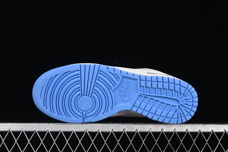 Nike SB Dunk Low Stussy Series - Woven Colorful White Swoosh Anniversary Custom Low-Top Casual Skate Shoes - KK1888-014