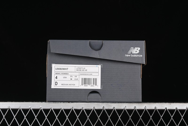 Joe Freshgoods x New Balance NB9060 Retro Casual Running Sneakers with ABZORB Cushioning - U9060WHT