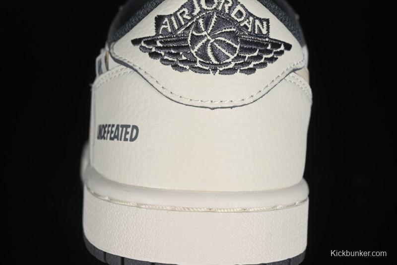 Nike Travis Scott x Fragment Design x Air Jordan 1 Low OG SP AJ1 Casual Sneakers - DM7866-018