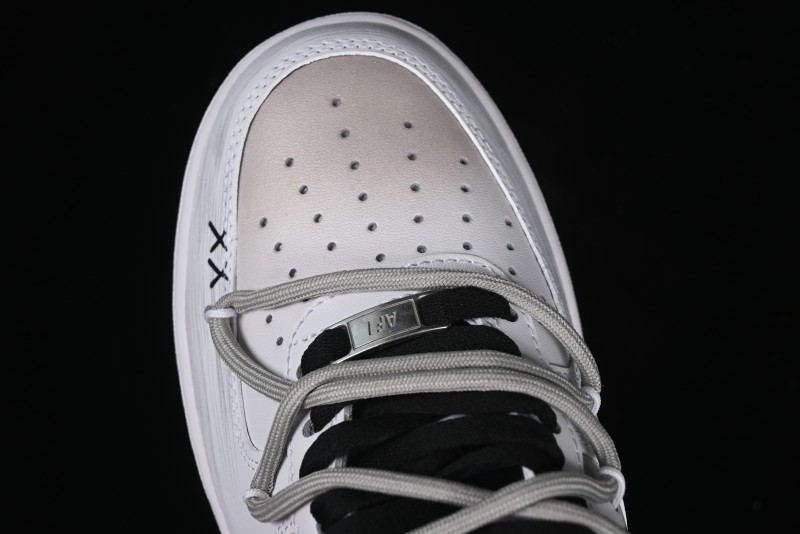 Nike Air Force 1 '07 Low Retro Street Spray Paint Anime Theme Maillard Style Casual Sneakers with Strap - ZH0316-039