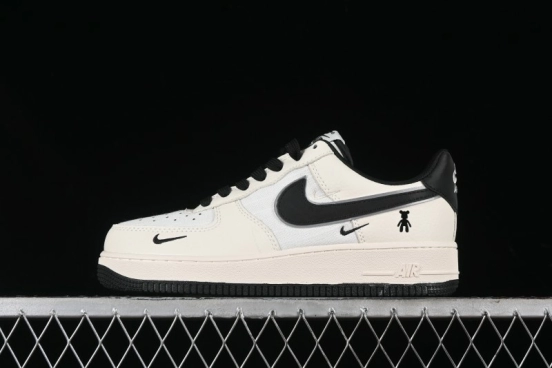 Nike Air Force 1 '07 Low Casual Sneakers with Violent Bear Collaboration - KK1988-006
