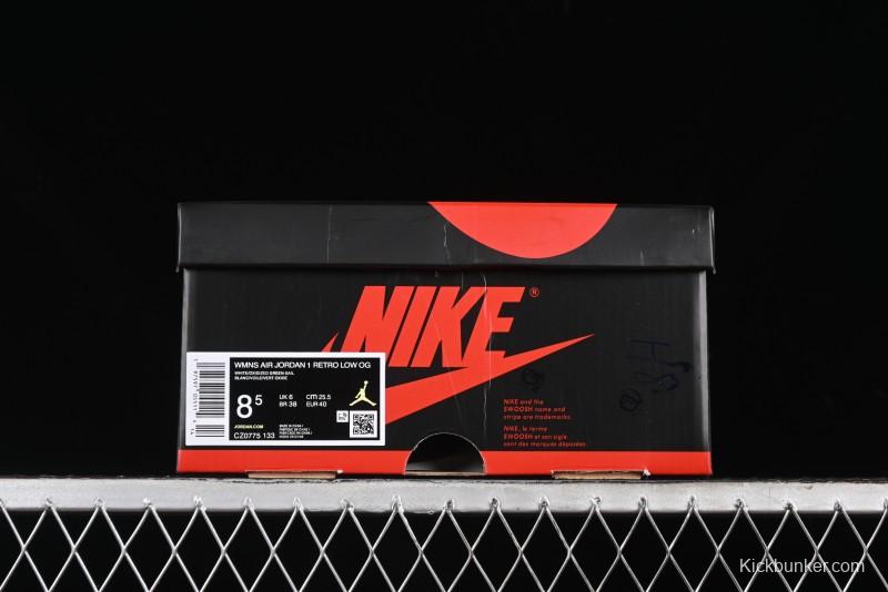 Nike Air Jordan 1 Low OG "Oxidized Green" Basketball Shoes - CZ0775-133