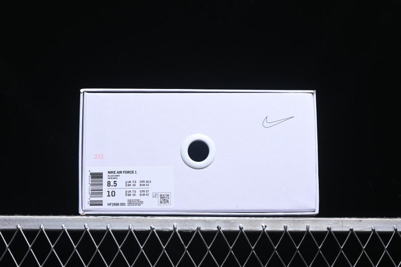 Nike Air Force 1 '07 Low Snake Year Themed Low-Top Casual Sneakers - HF2898-001