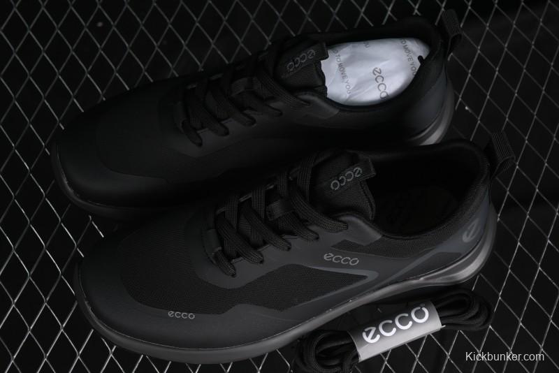 ECCO DRIVE Series Outdoor Waterproof Breathable Slip-Resistant Retro Fashion Patchwork Hiking Shoes - 88259401001