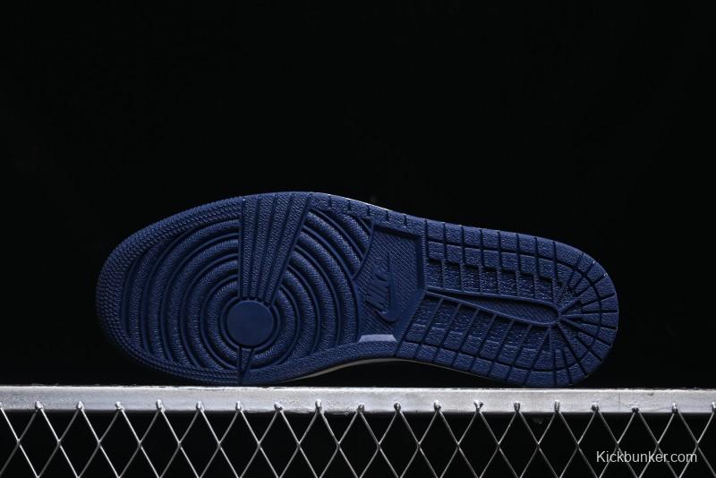 Nike Air Jordan 1 Low OG "Howard University" Casual Sneakers - HQ2993-100