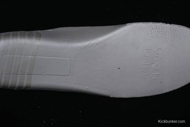 Nike Air Force 1 '07 Low Stussy Collaboration - Grey White with Blue Outsole Low-Top Casual Sneakers - SJ6698-006