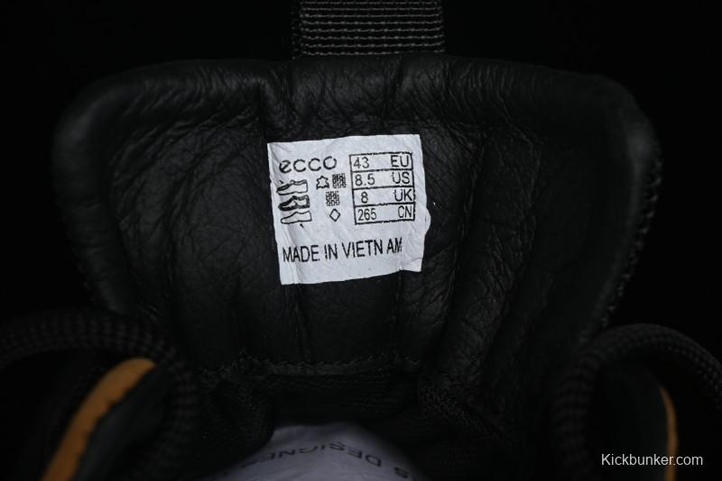 ECCO Offroad Series Lightweight Cushioned Leather Durable Outdoor Hiking Running Shoes - 63513001002