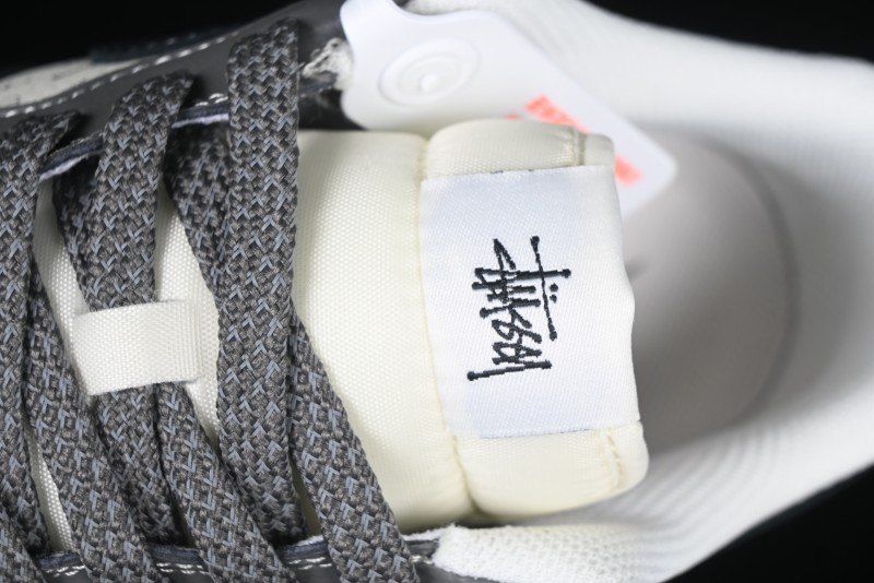 Nike Air Force 1 '07 Low Stussy Collaboration - Nebula Grey Low-Top Casual Sneakers - XZ3328-168