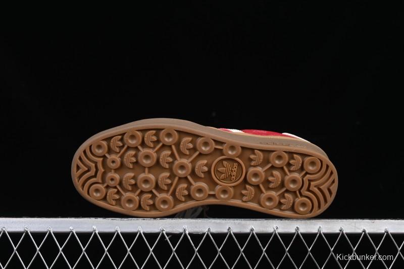 Adidas Originals Gazelle Bold JQ5977 Snake Year Limited Edition Low-Top Sneakers with Anti-Slip and Wear-Resistant Thick Sole