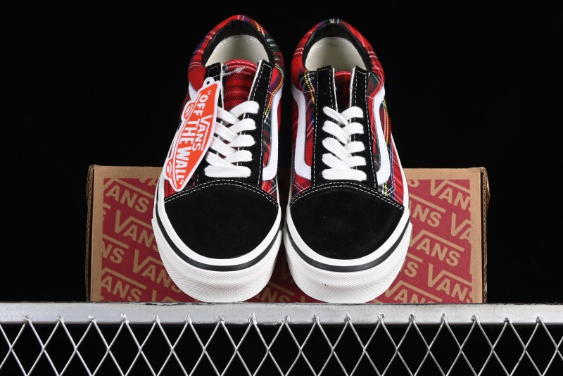 Vans Old Skool 36 DX Anaheim Collection Checkered Low-Top Canvas Sneakers - VN0A38G2PXC