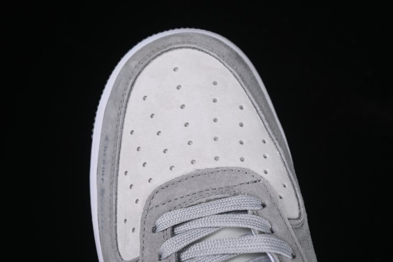 Nike Air Force 1 '07 Low Chrome Hearts Collaboration Silver Grey Low-Top Casual Sneakers - FZ0188-032