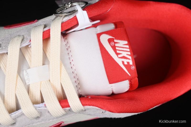 Nike SB Dunk Low Stussy Anniversary Edition Custom Sneakers with Red Swoosh - KK1333-021