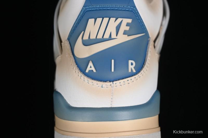 Nike Air Jordan 4 Retro Basketball Shoes Blastoise Collaboration - 308797-105