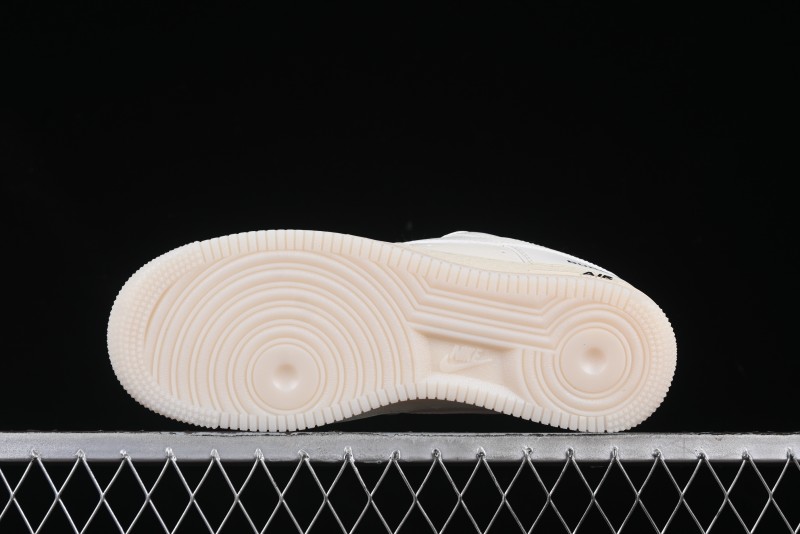 Nike Air Force 1 '07 Low Burberry Collaboration Off-White Crystal Low-Top Casual Sneakers - BB8588-226