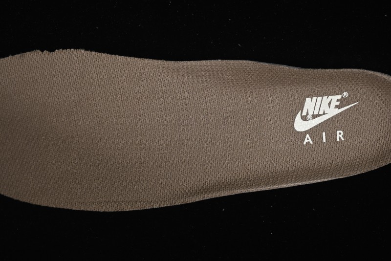 Nike Air Force 1 '07 Low The North Face Collaboration Light Brown Ghost Face Casual Sneakers - KK1988-065