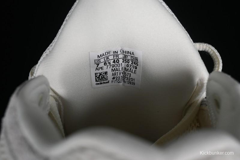 Adidas Yeezy 500 Bone White Casual Running Shoes - FV3573