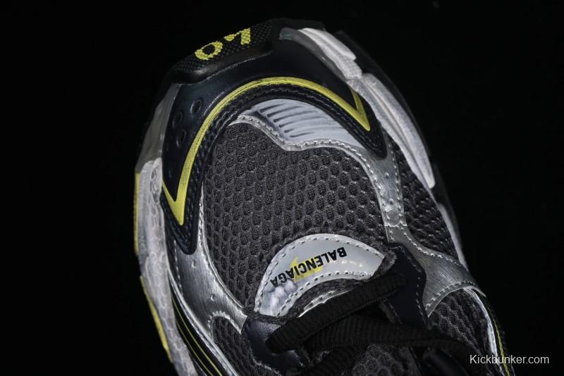 Balenciaga Runner Kith Four Color Retro Casual Sneakers - W3RMU1279