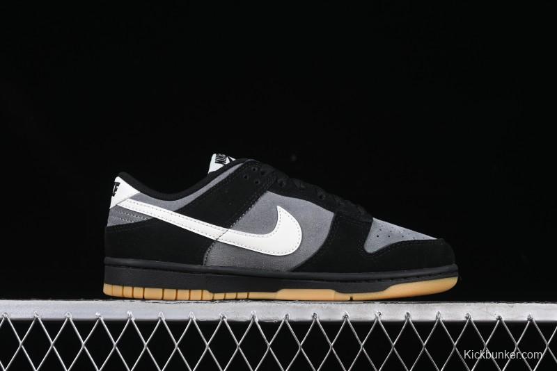 Nike Dunk Low Casual Sneakers in Black-Grey Colorway - HQ1931-001