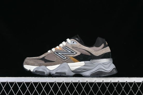 New Balance NB9060 Series Retro Casual Running Shoes with ABZORB Cushioning - U9060FMB